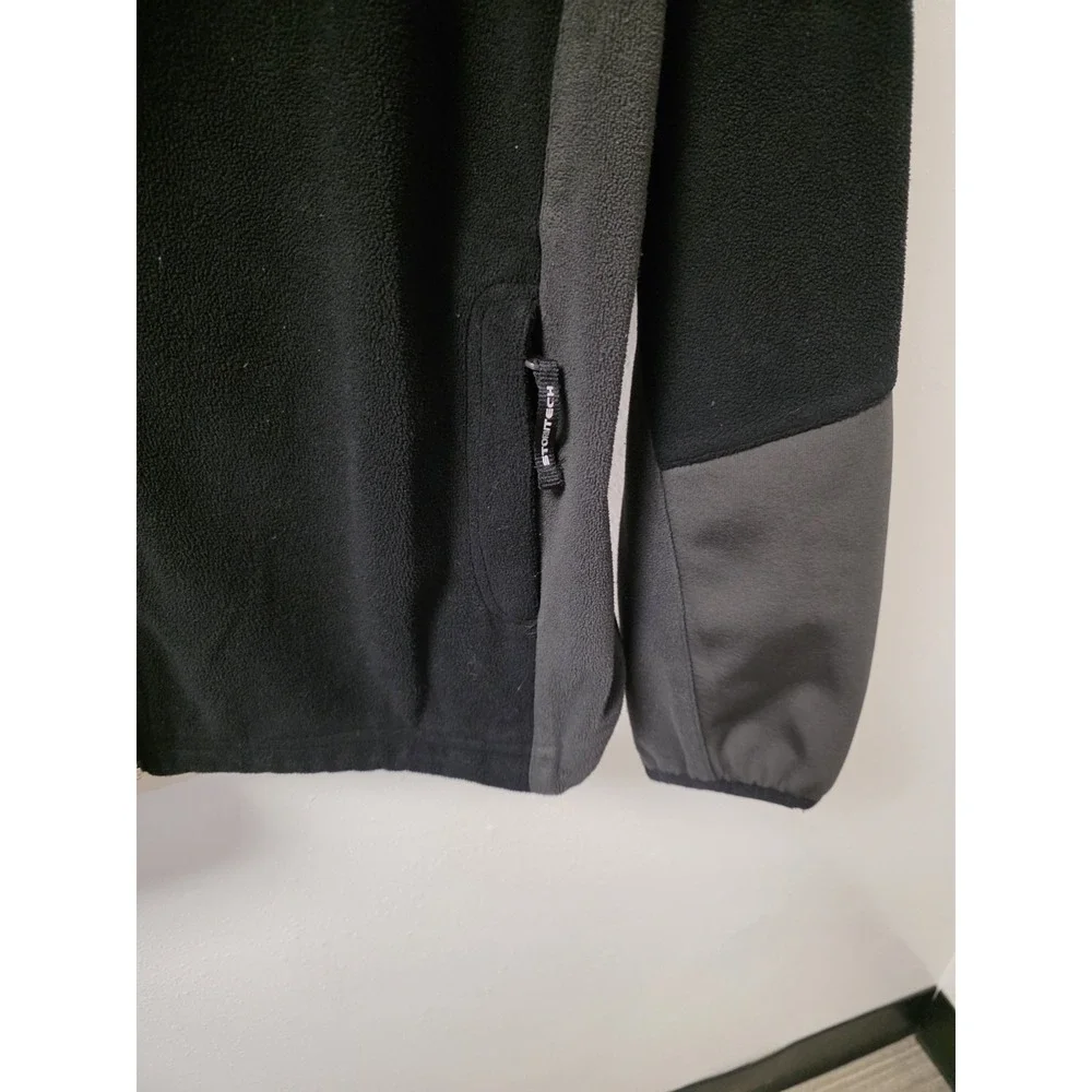 Stormtech Men's XL Black Full Zip Fleece Jacket Soft Shell Outdoor Coat